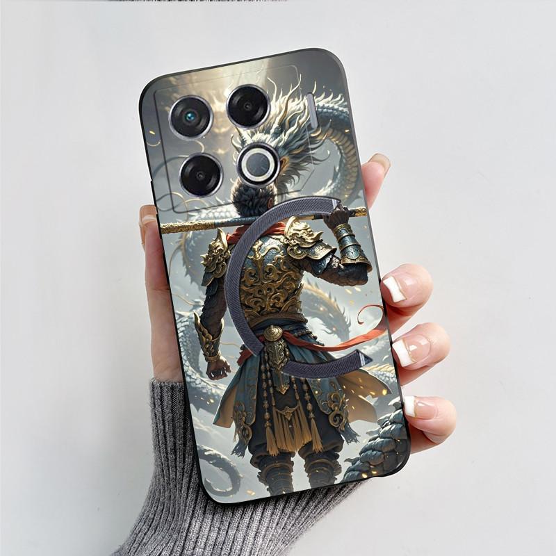 For Infinix GT 20 Pro Case INFINIX GT 10 PRO Cover gt20 gt10 20 pro X6871 X6739 Black Myth Wukong Silicone Phone Case Soft Cover