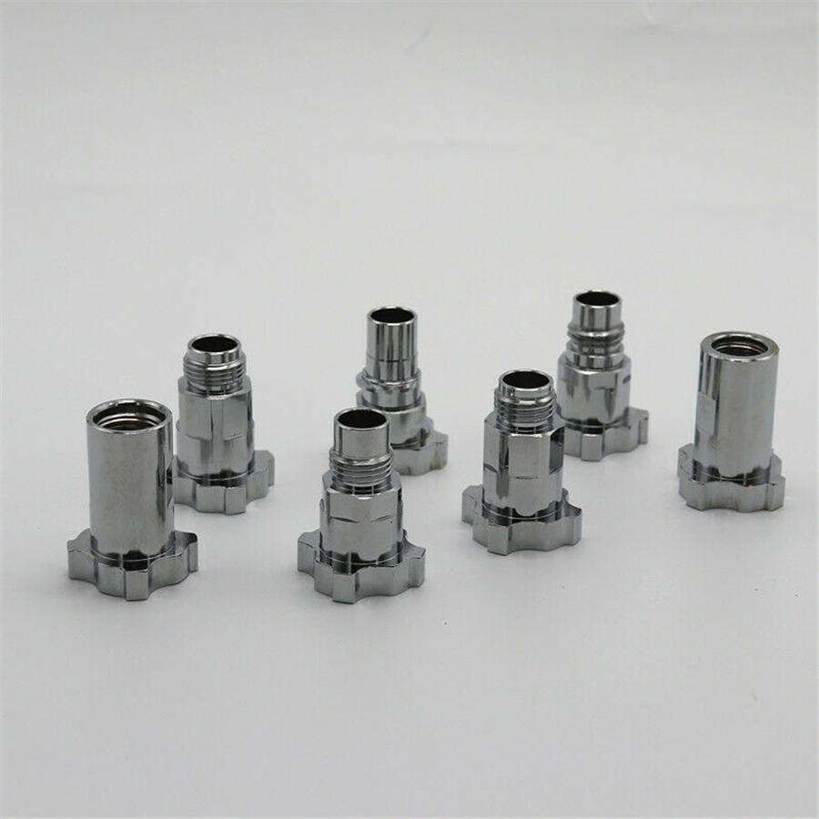 Spray Gun Connector Adapter Spray Gun Cup Adapter Pot Joints 16X1.5 External for Spray Gun Disposable Measuring Cup Copper