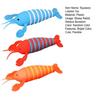 Squeezing Lobster Toy Cute Colorful Simulation Animal Doll Pinch Toy Anxiety-Relief Soft Plastic Squeeze Fidget Squishes Decompression Toy Boys Girls