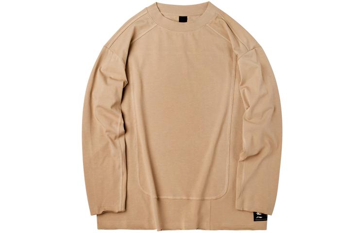 Li Ning Li Ning X Jackie Chan T Shirt Men s Incense Apricot AHSQ321-2 L