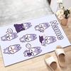 Custom Kpop Team Mat Personalized Name, Polyester Washable Indoor Entryway Rug, Gift for Christmas, Easter, Thanksgiving Day