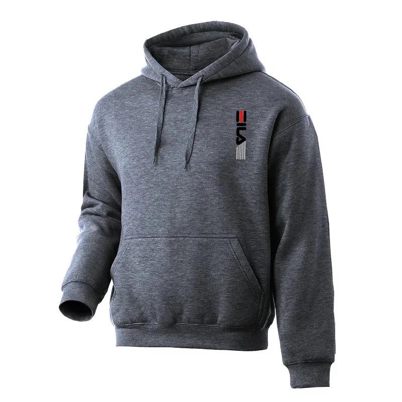 Men's hooded sweatshirt  women's knitted sweatshirt  autumn and winter casual hooded sweatshirt