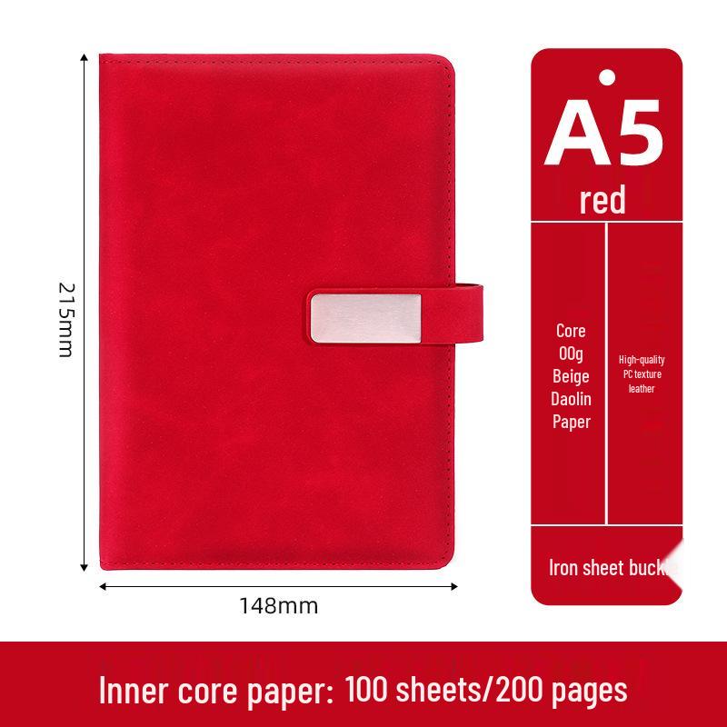 Custom A5 Notebook with Logo - Corporate Meeting Diary & Gift Box Set