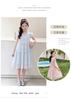 Girls' Korean Tencel Flying Sleeve Dress