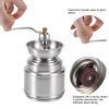 ZK20 Portable Stainless Steel Manual Coffee Grinder Adjustable Coffe Bean Pepper Mill Household Kitchen Tool