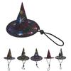 Halloween Small Dogs Hats Steel Ring Design Cute Fashionable Halloween Pet Party Hats for Medium Lar