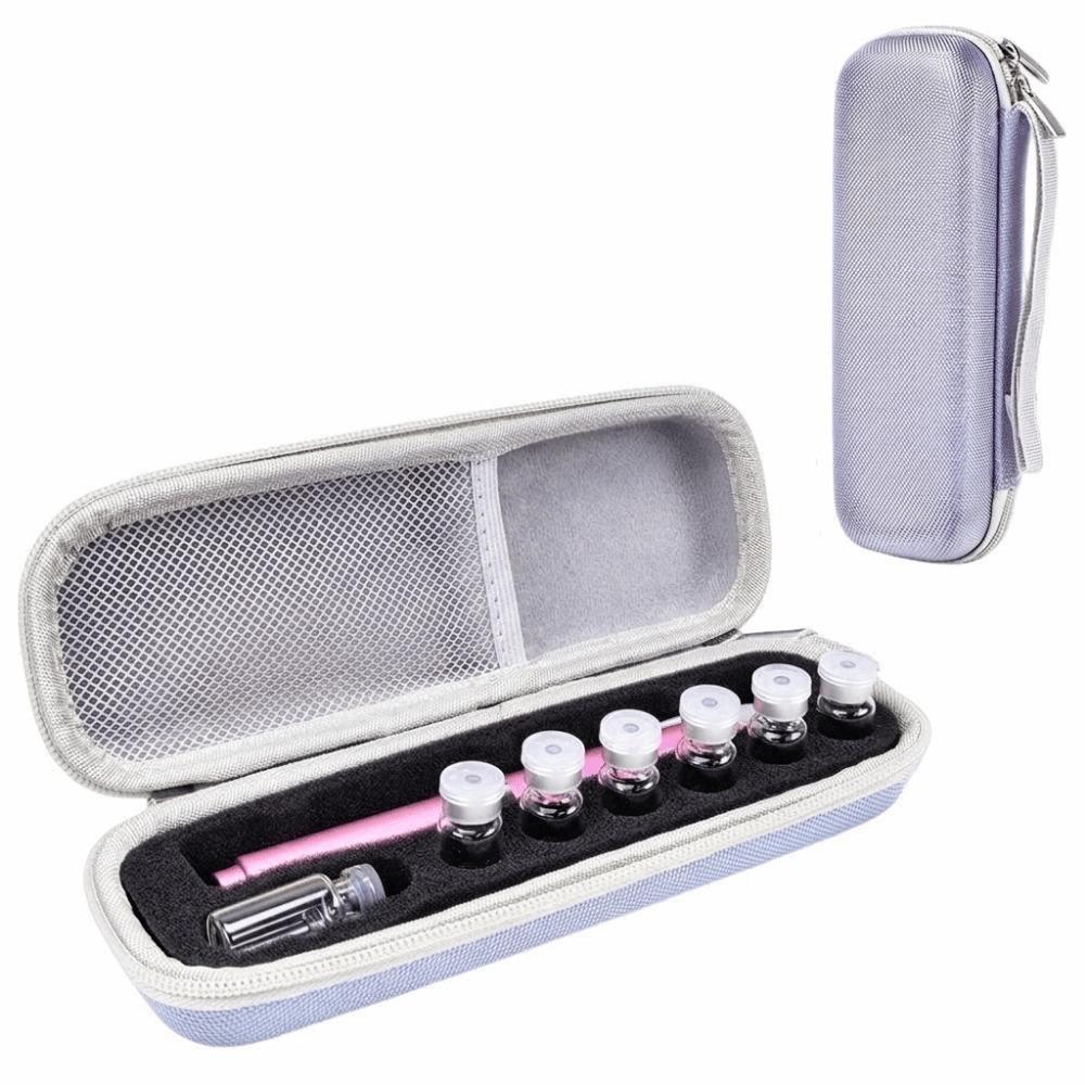 EVA Insulin Vial Storage Case 7/9/13 Slots Waterproof Insulin Vial Protector Wear-resistant Shockproof Insulin Organizer Travel