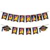 Celebrate 2025 Graduation Banner Paper Graduation Spiral Hanging Decor  Classmates