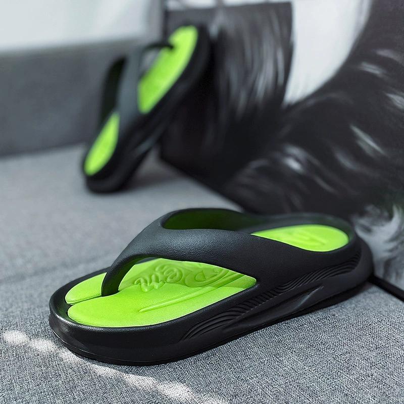 

Мужские шлепанцы, элегантные мужские мягкие тапочки, удобная массажная летняя обувь, мужские уличные спортивные тапочки 39-46 39 чёрный