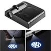 Valve Stems Caps For Volkswagen VW Golf Passat R Line Polo Tiguan GTI Beetle Touareg Car Door Welcome Light Wireless Projector L