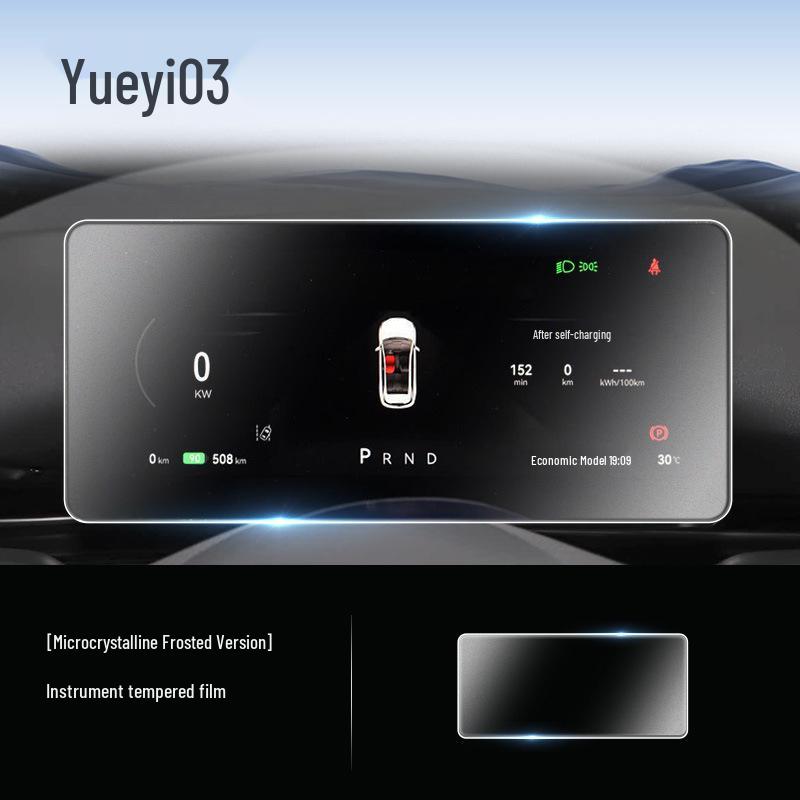 Screen Protector for Besturn Yiyue 03: Car Navigation Sticker & Interior Mod Kit.