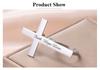 Cazador Custom Name 2 Cross Rings for Women Men Christian Stainless Steel Personalized Rings Adjustable Jesus Jewelry 2026 New
