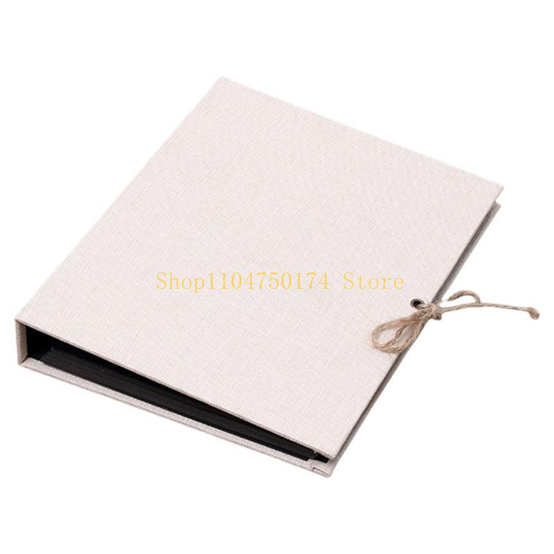 Linen Cover DIY Photo Album 30 Page Scrapbooks for Family Wedding and Gift top sale