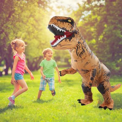 Dinosaur Costume T Rex Inflatable Dinosaur Blow Up Costume for Halloween Cosplay Party Christmas