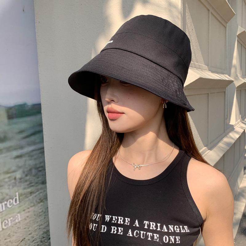 

Весна новая шляпа женская мода универсальная панама летняя уличная солнцезащитная шляпа с затенением лица маленькая шляпка от солнца One Size