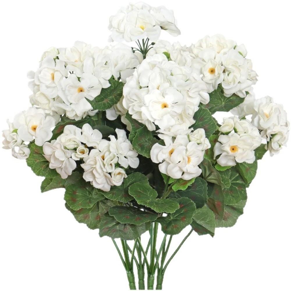 36cm Silk Flower Wedding Bouquets Fake Flower Decorative Flower Artificial Begonia Flower  Bridal