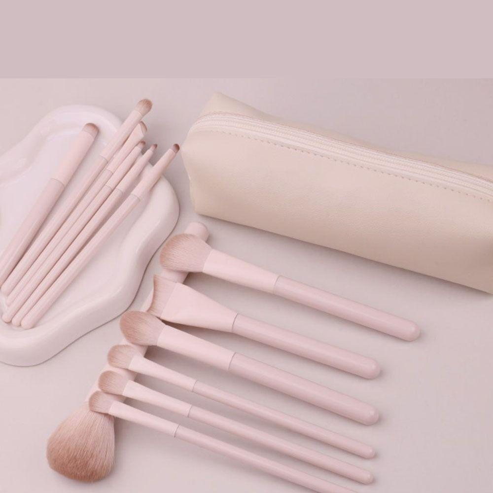 13/10/7 Pcs Soft-bristled Makeup Brush Set Foundation Brush with Storage Bag Powder Brush Concealer Blending Eye Shadow Brush
