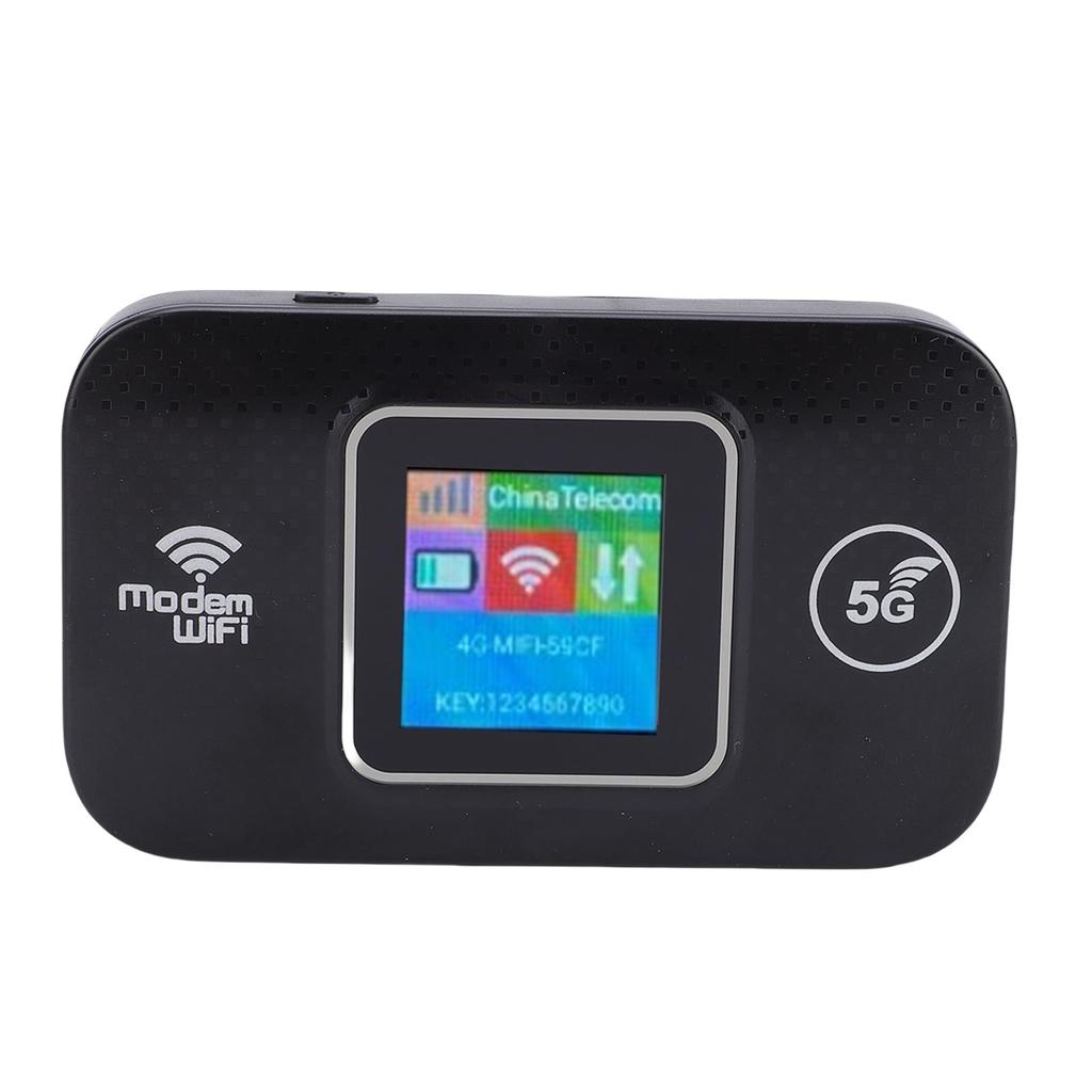 5G LTE Mobile Hotspot Router High Speed 300Mbps 4G LTE Portable Travel WiFi Connects Up to 12 Devices