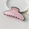 Elegant Multi-Color Acetate Hair Clip - Jelly Shark Grip for Women