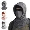 Adjustable Ice Silk Sun Hat Breathable Face Mask Pullover Cap Fashion Sunscreen Hat Summer