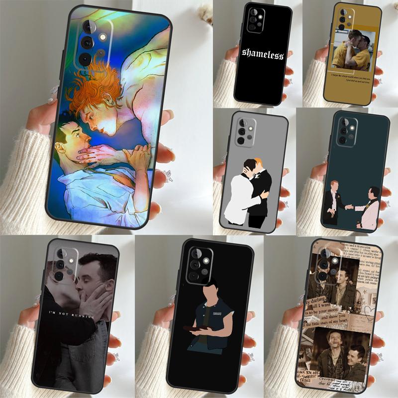 Lip Gallagher Shameless Gallavich Case For Samsung Galaxy A52 A32 A12 A54 A53 A34 A33 A23 A13 A14 A52S A21S A71 A51 A50 Coque