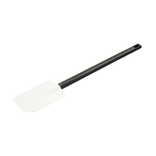 MATFER Heat-Resistant Spatula 113724, Silicone Rubber Spatula with Exoglass Handle, Made in France, BSP5901