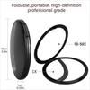 10-50x Magnification Folding Magnifying Makeup Mirror Double Sided Compact Pocket Mirror  Women