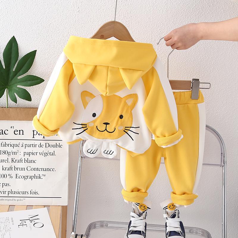 

Spring 2025 Fashion: Girls Sporty Two-Piece Sweatshirt Set 110cm (3-4 years)