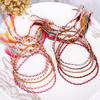 Braided Bracelet Fashion Decor Accessory Jewelry Accessories Adjustable Thread Bracelets with Fringe Decors Birthday Gift