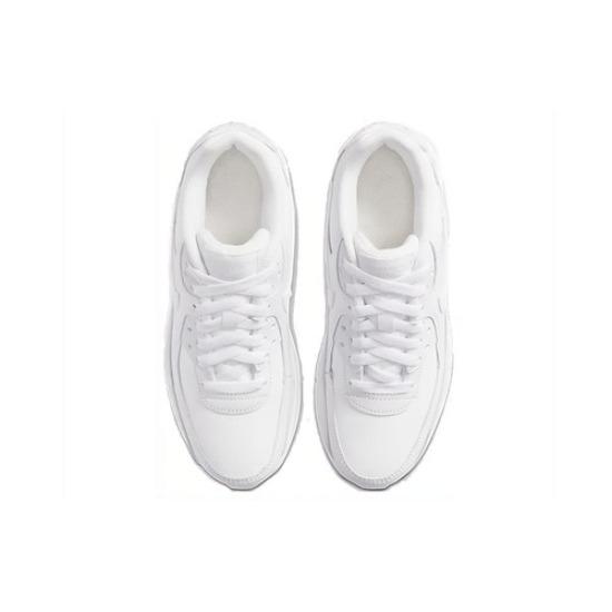 Nike Air Max 90 Recraft Triple White GS - CD6864-100