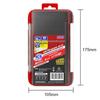 Storage Case Fishing Lure Jig Head Box Lures Storage Case Sponge Accessory Box Bait Storage Box