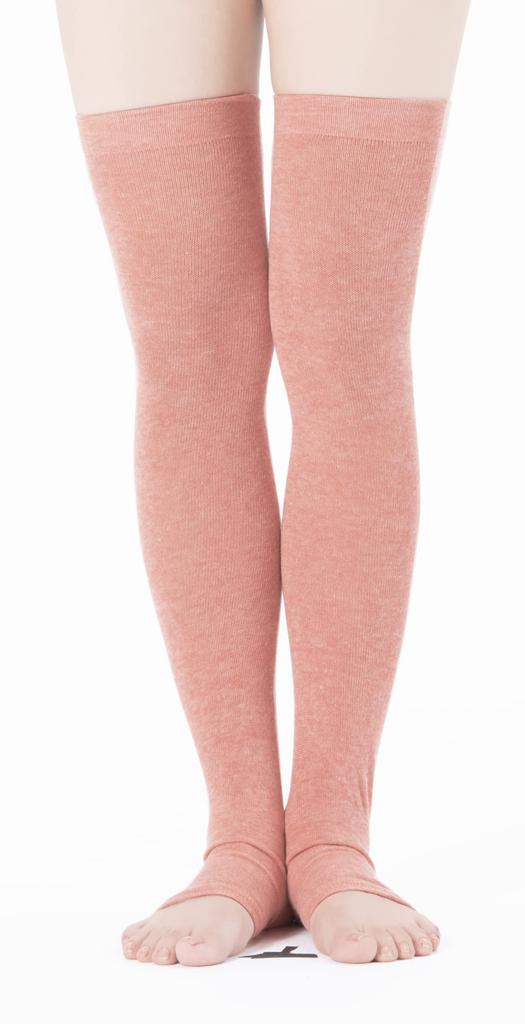 Servan Leg Designed with Yoga Teachers To Prevent Heather Warmers, Cold, Rose, 2-Pack