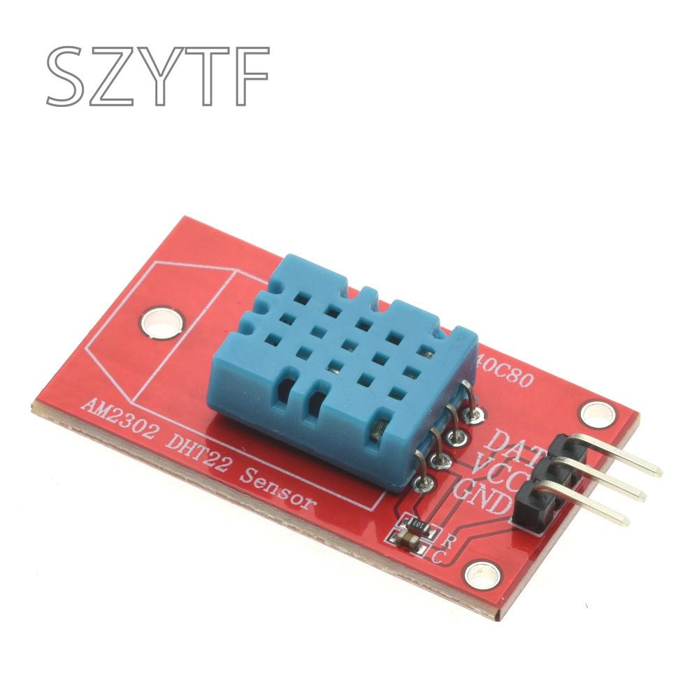 1-10 Stück DHT11 Digitaler Temperatur- und Feuchtigkeitssensor-Modul Temperaturmodul Feuchtigkeitsmodul Rotes Board
