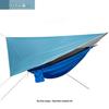 Mosquito Net Hammock with Sunshade Tarp - Outdoor Quick-Open Rainproof Set