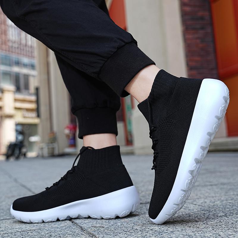 2024 new pattern Socks Running Shoes Women's Sneakers Sports Shoes for Women Man Breathable Casual Elasticity Platform Shoes