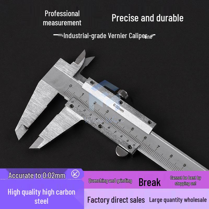 Calibro Digitale a VERNIEr ad Alta Precisione 0,01 mm con Quadrante e Misurazione Elettronica