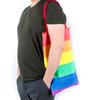 Cotton Rainbow Pride Lgbt Shopping Bag Large Xxl