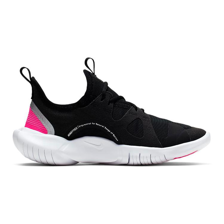 Nike Free RN 5 Black Pink GS AR4143-002