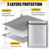 document storage bag fireproof 15x11 3 pack