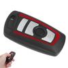 Smart Remote Car Key Shell Case 4 Button Replacement for 5 Series 7 Series 550i 535i 528i X3