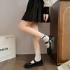 JK uniform literary retro flat-soled women's shoes Mori female Japanese Mary Jane single shoes round head college style Chic small leather shoes