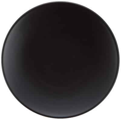 Koyo Ceramics Patio Plate 28cm Round Plate Black Matte Black Large Plate Serving Plate Stylish Made In Japan 14730002 Approx.