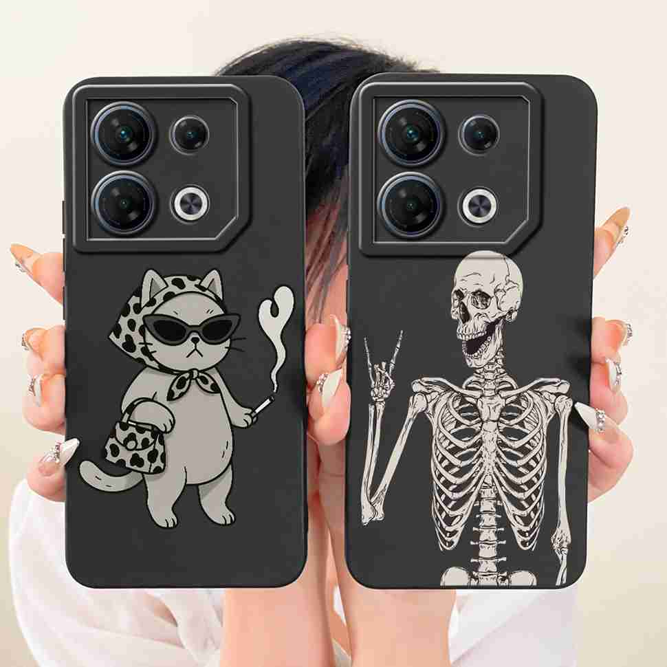 Pour Infinix GT 10 Pro 5G X6739 Étui Mode Fleurs Colorées Complète Housse Souple en Silicone Pour Infinix GT 10Pro 10 pro 5G Étuis de Téléphone