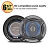 2ks Car Audio Reproduktor Plnofrekvenční stereo efekt bezeztrátový 6,5palcový koaxiální klakson do auta pro dodávku