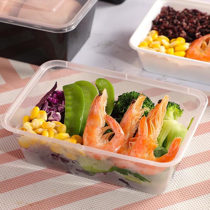 NHZHIW Disposable Rectangular Food Container