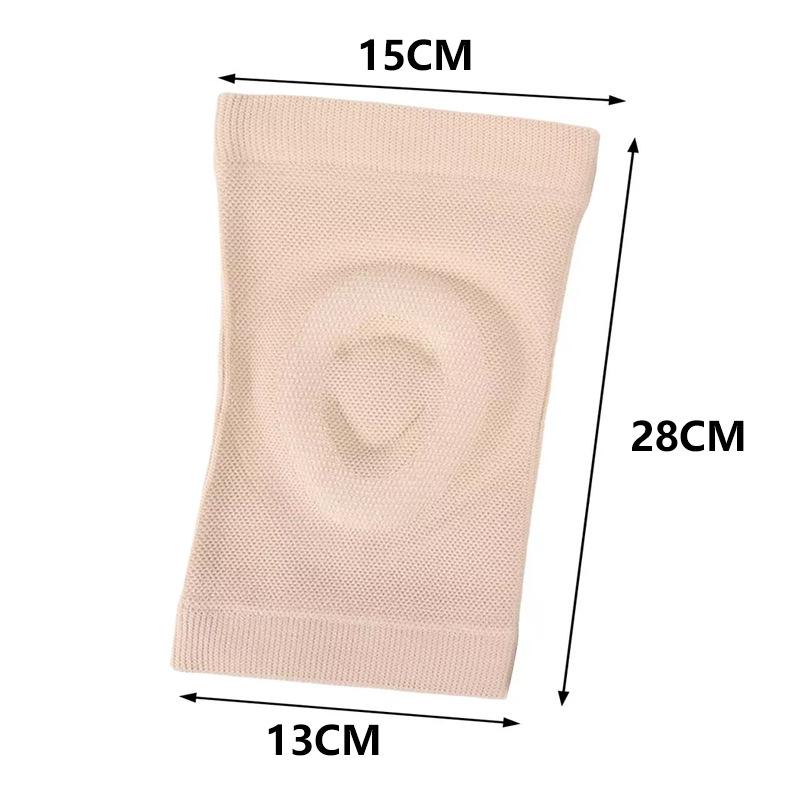 

Sports Knee Pads Thin Silicone Shock Absorber Dance Kneeling Leg Pads Knee Anti-collision Knee Joint Protection Pressurized Anti-skid Model S code.