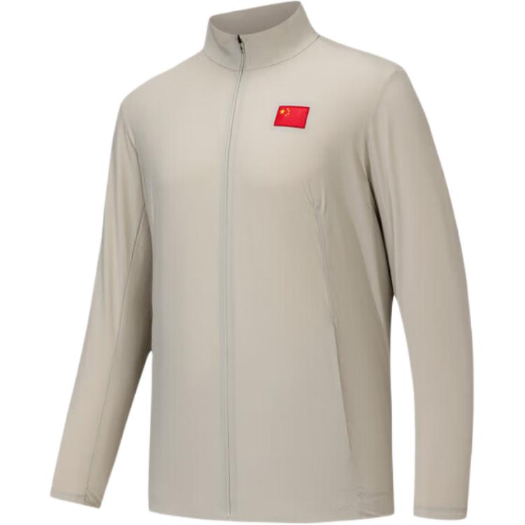 Anta Champion All-Weather Series Simple Fashion Stand Collar Casual Shell Lightweight Comfortable Jacket Men jackets 152620611-7 XL
