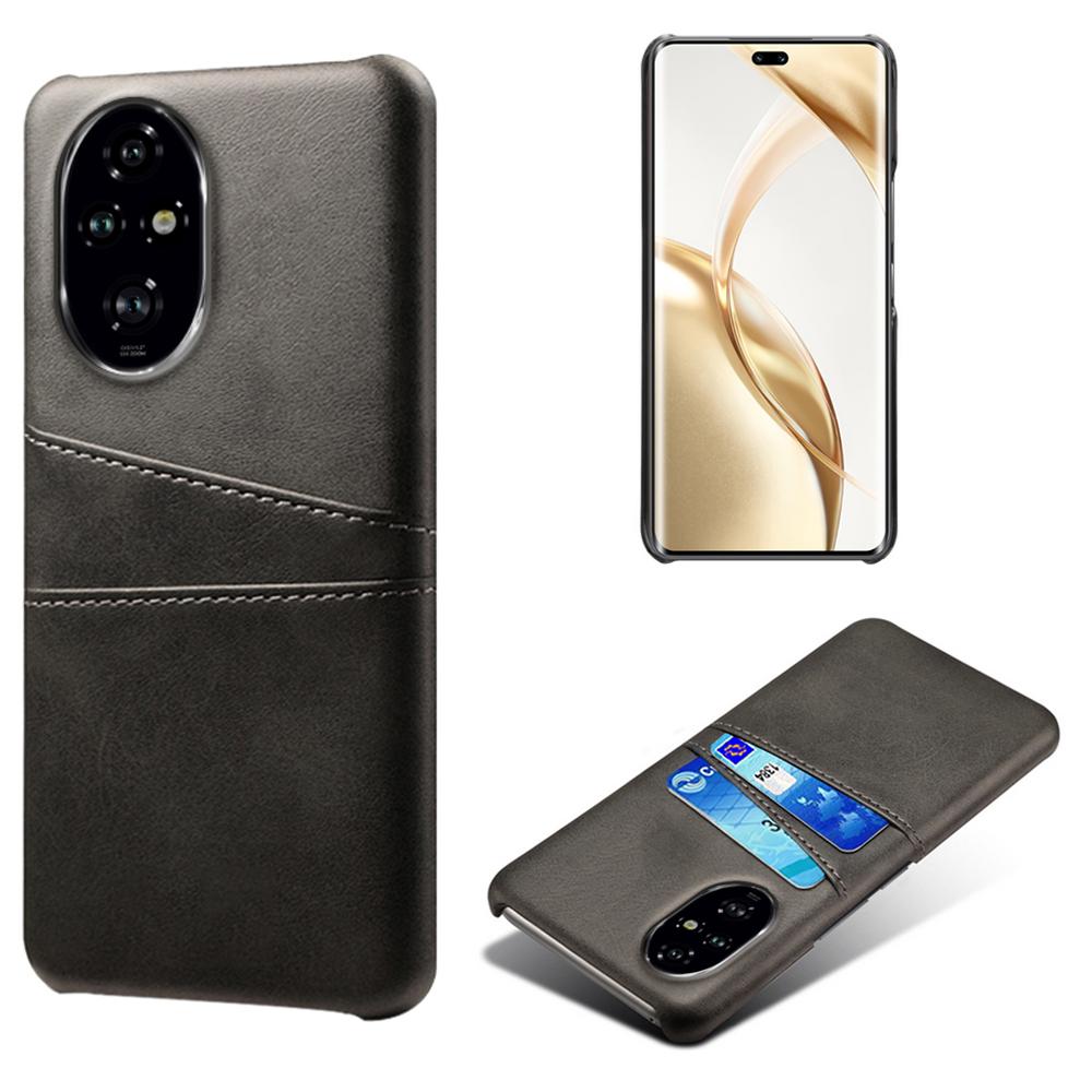 For Honor 200 Pro 5G Case Dual Card Slots PU Leather+Hard PC Phone Cover
