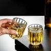 80ml/85ml Luxury Foreign Wine Cup Small Wine Glass Classic Whiskey Glass Transparent Cocktail Glass Household Drinking Glasses
