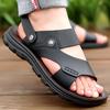 2025 summer new men's outer sandals men's casual beach shoes open-toed sandals men's shoes